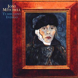 Joni Mitchell Turbulent Indigo Black Frame